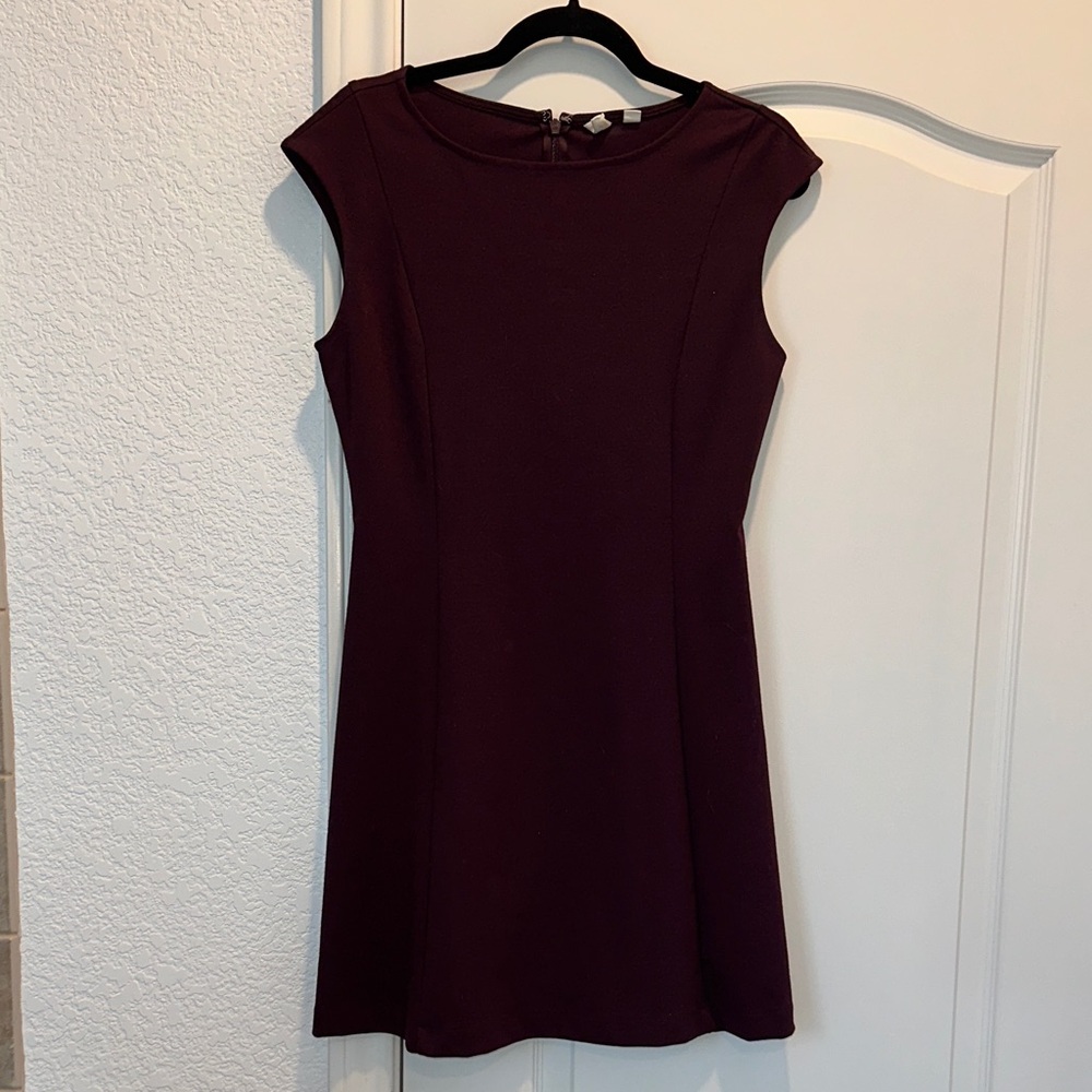 GAP Dark Burgundy Mini Dress